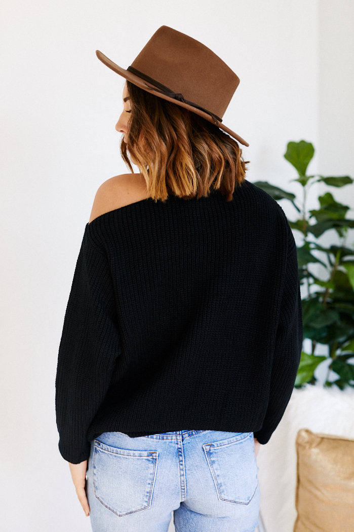 Kennedy Cut-Out Sweater