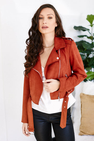Briggs Faux Leather Jacket