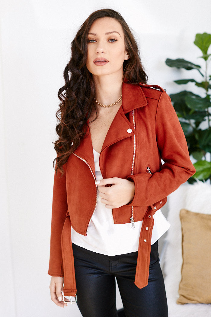 Briggs Faux Leather Jacket