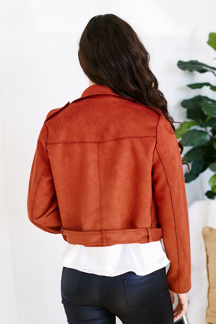 Briggs Faux Leather Jacket