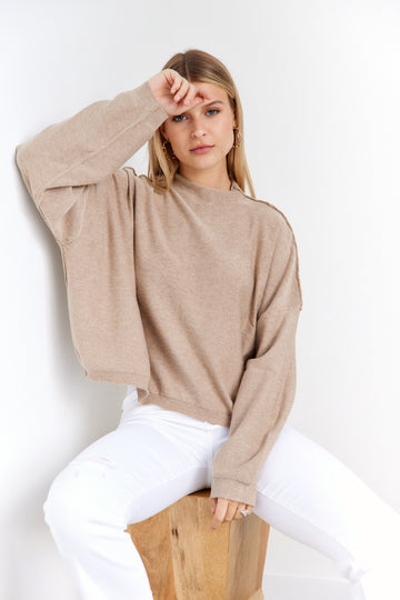 SALE - Elowen Seam Detail Sweater