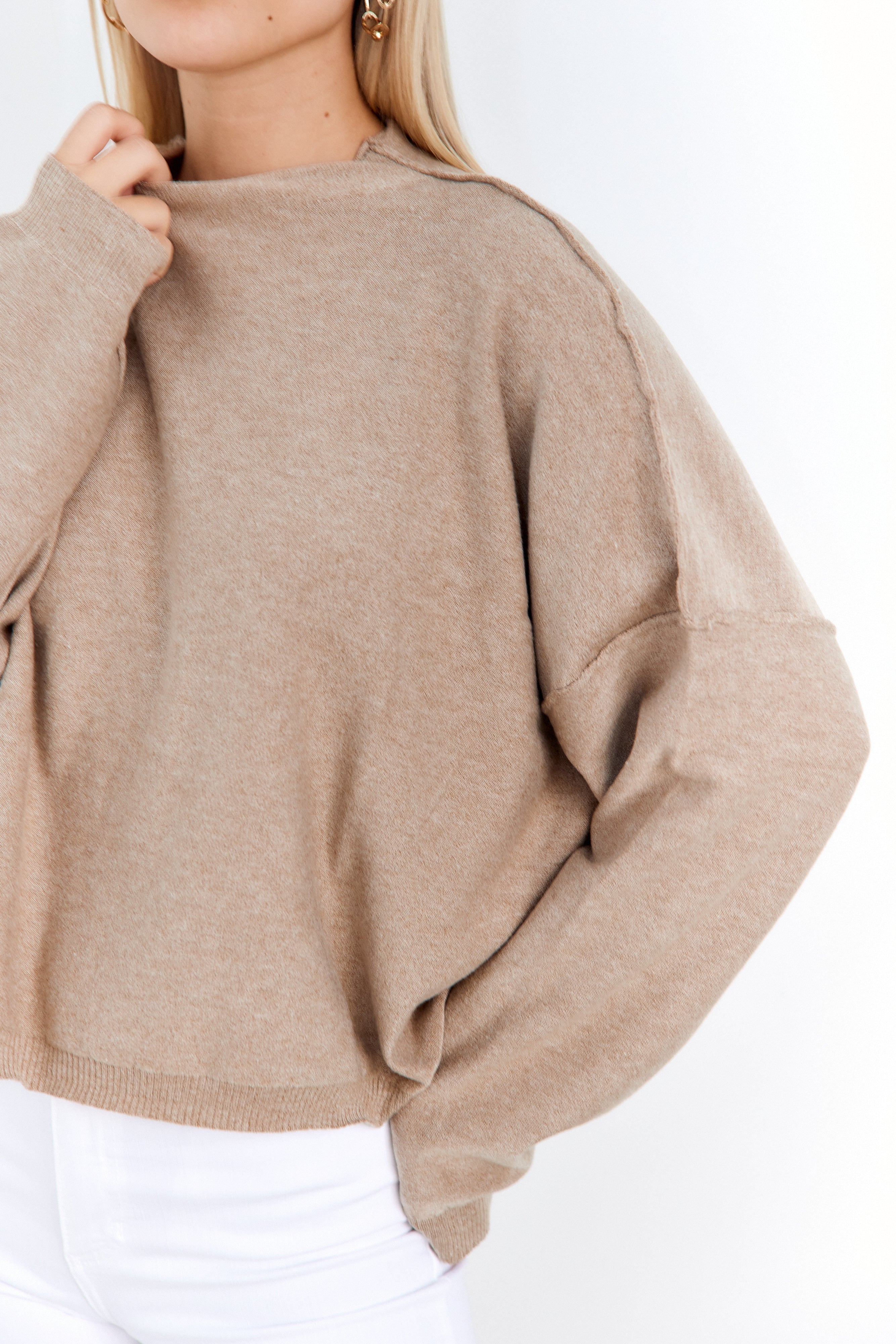 SALE - Elowen Seam Detail Sweater