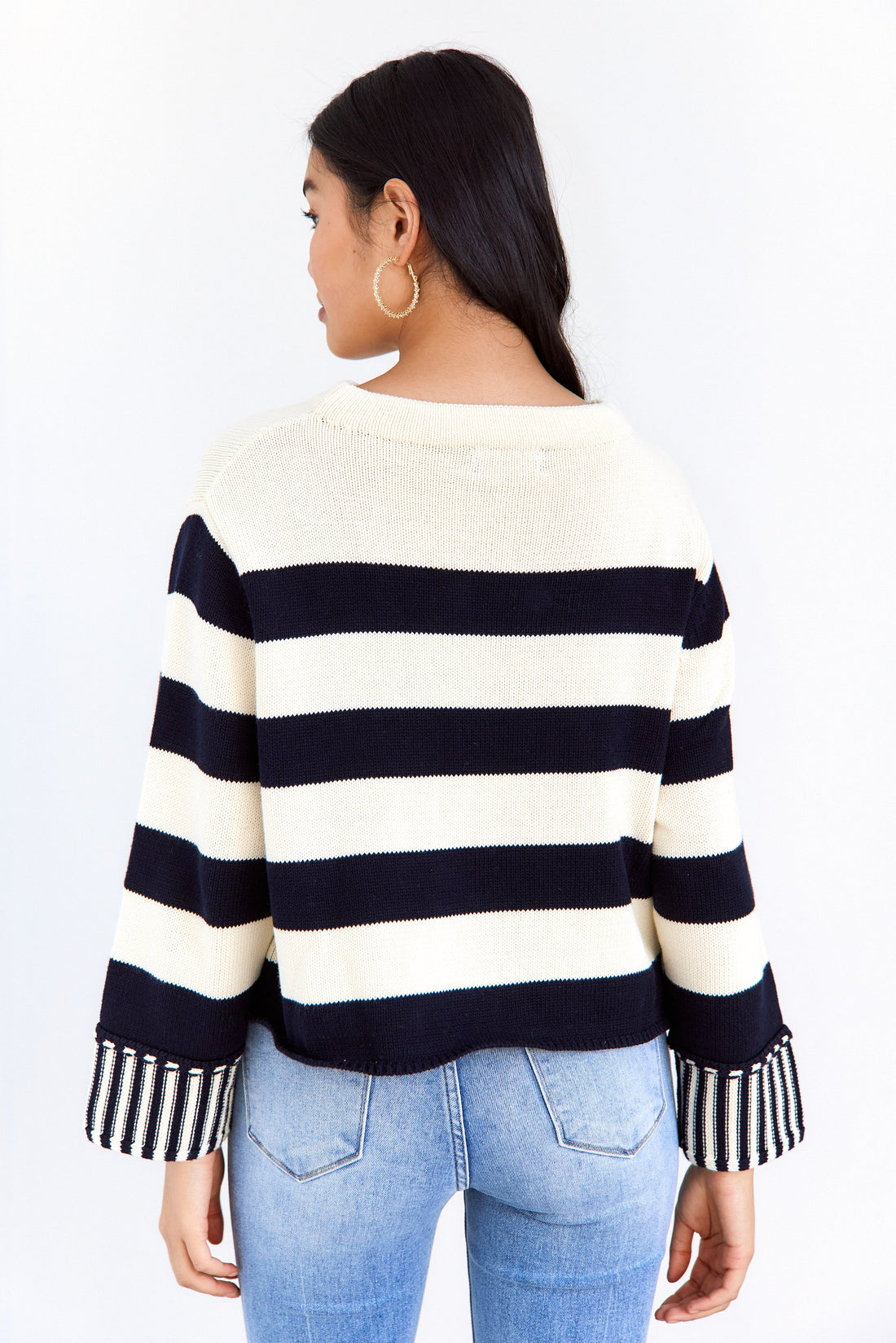 SALE - Clara Striped Sweater