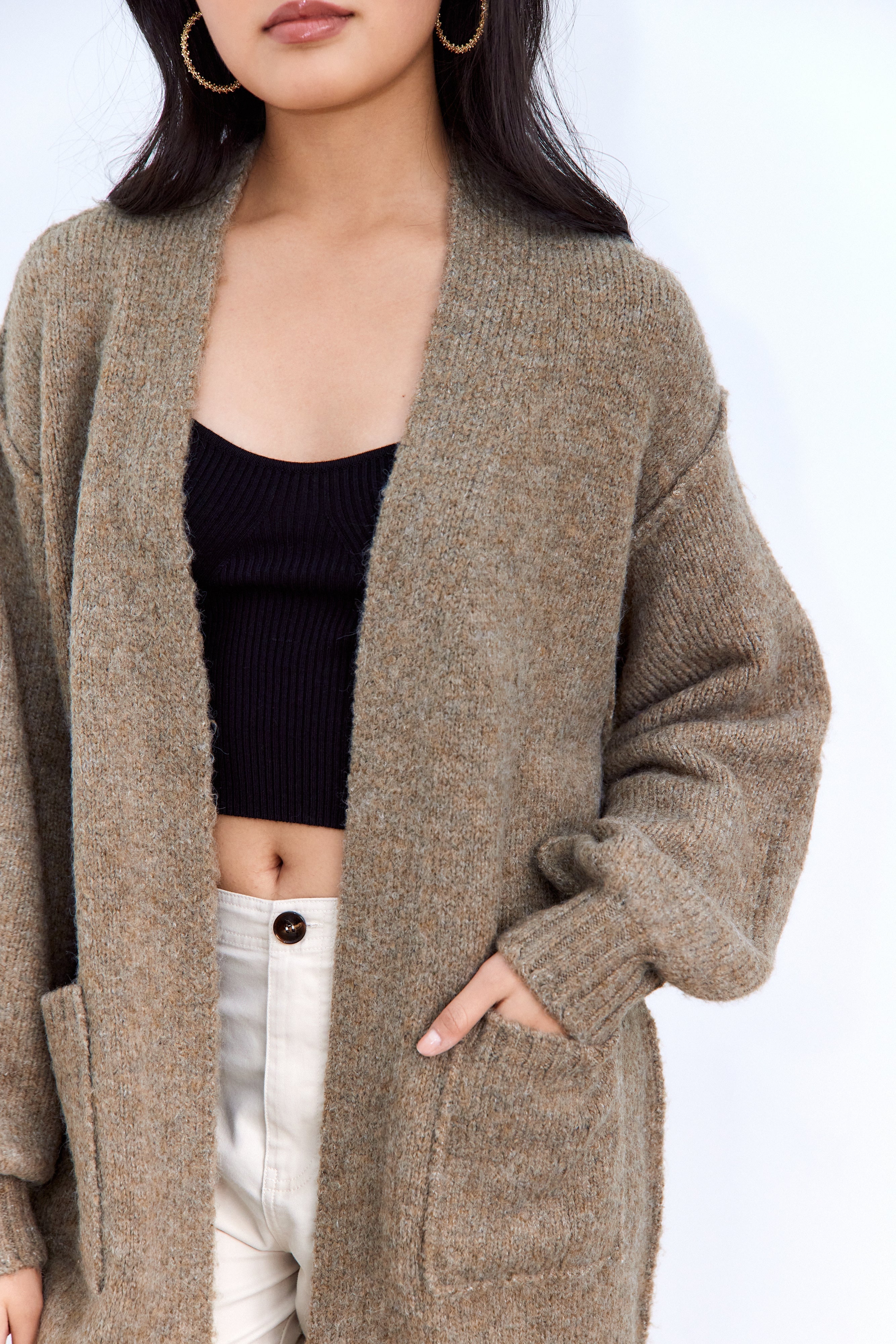 SALE - Dahlia Long Knit Cardigan