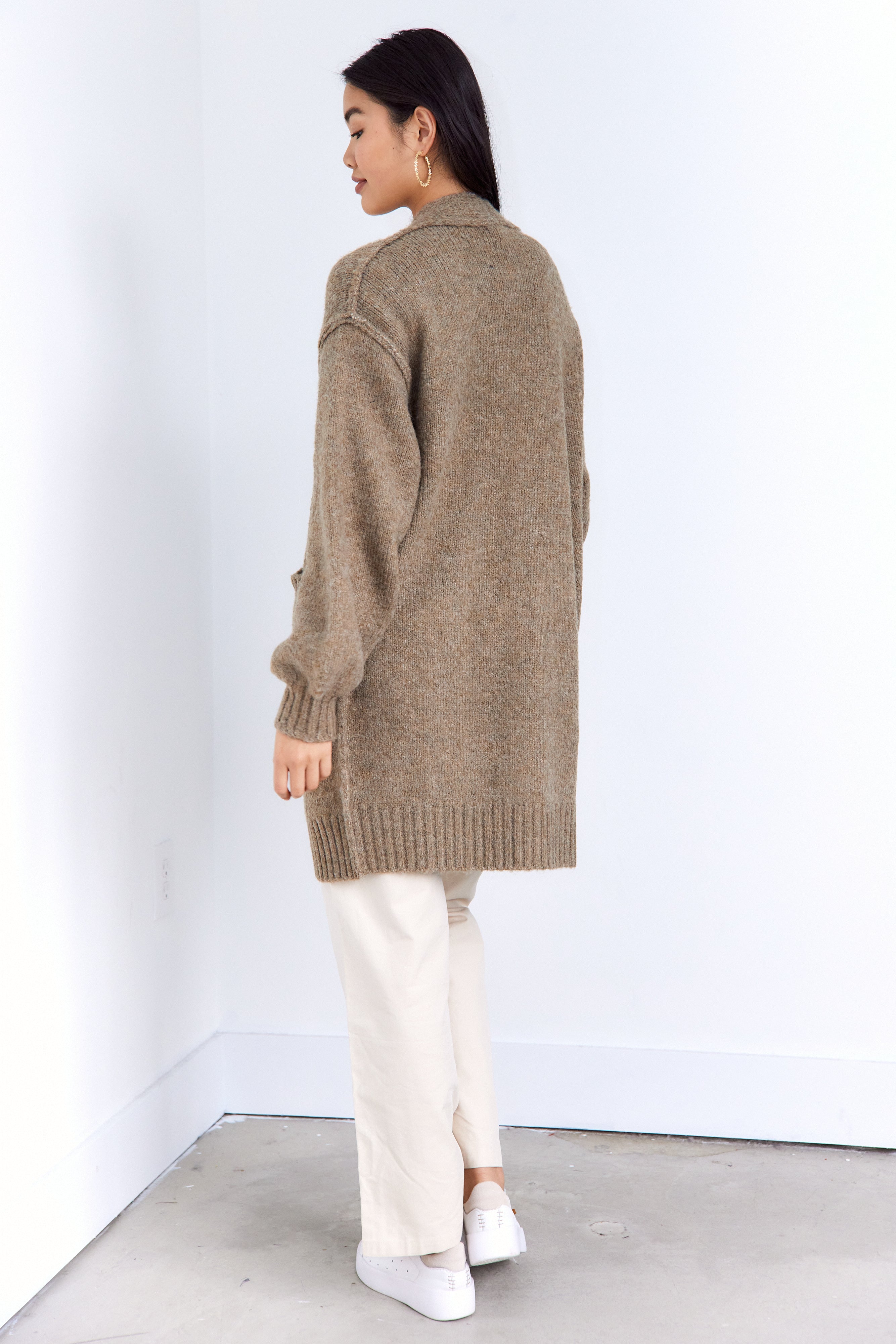 SALE - Dahlia Long Knit Cardigan