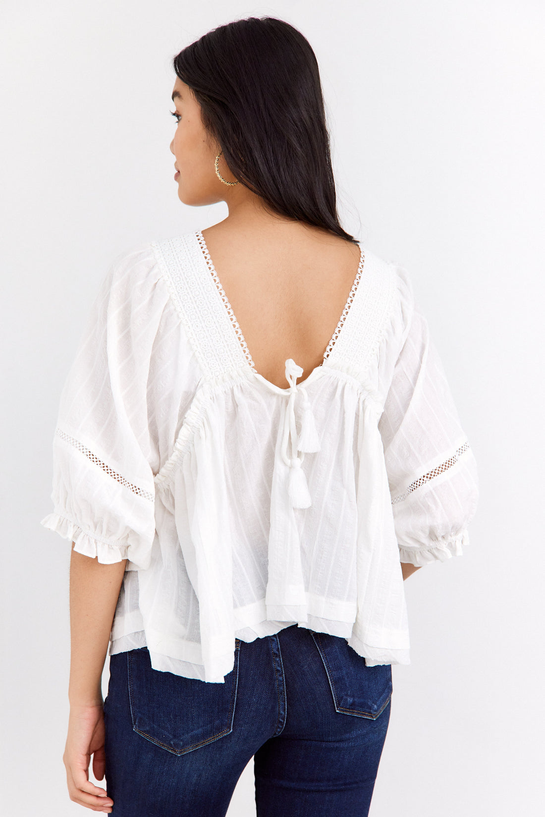 Banyon Peasant Blouse