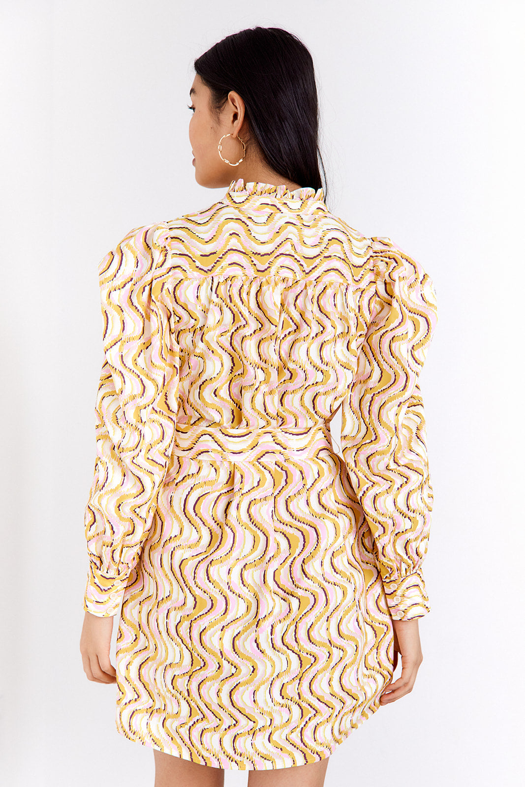 SALE - Dakota Printed Shirt Mini Dress