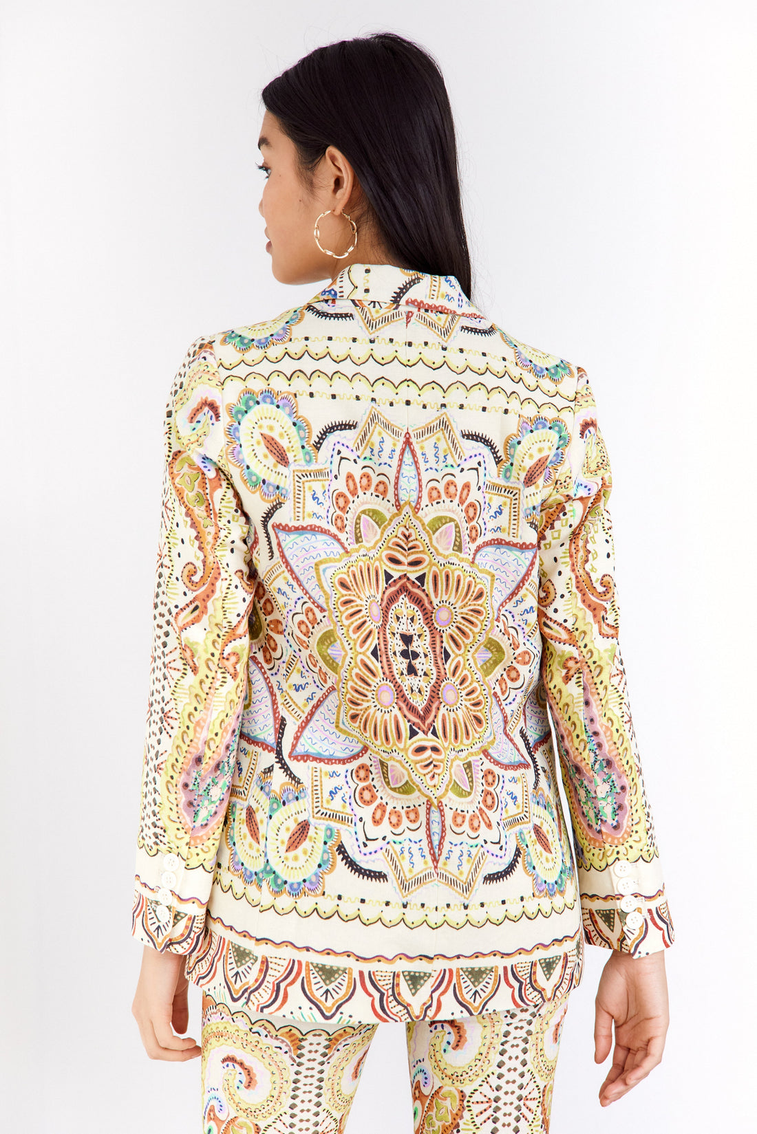 SALE - Quincy Paisley Blazer