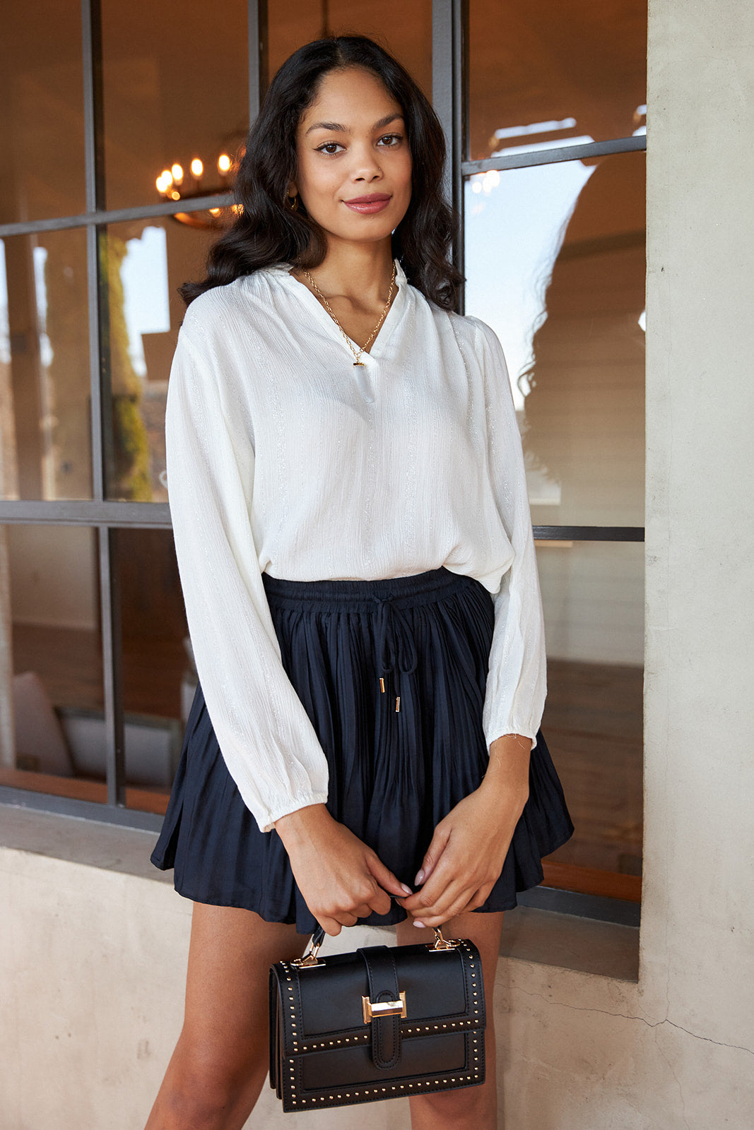 Shyla Tinsle Blouse