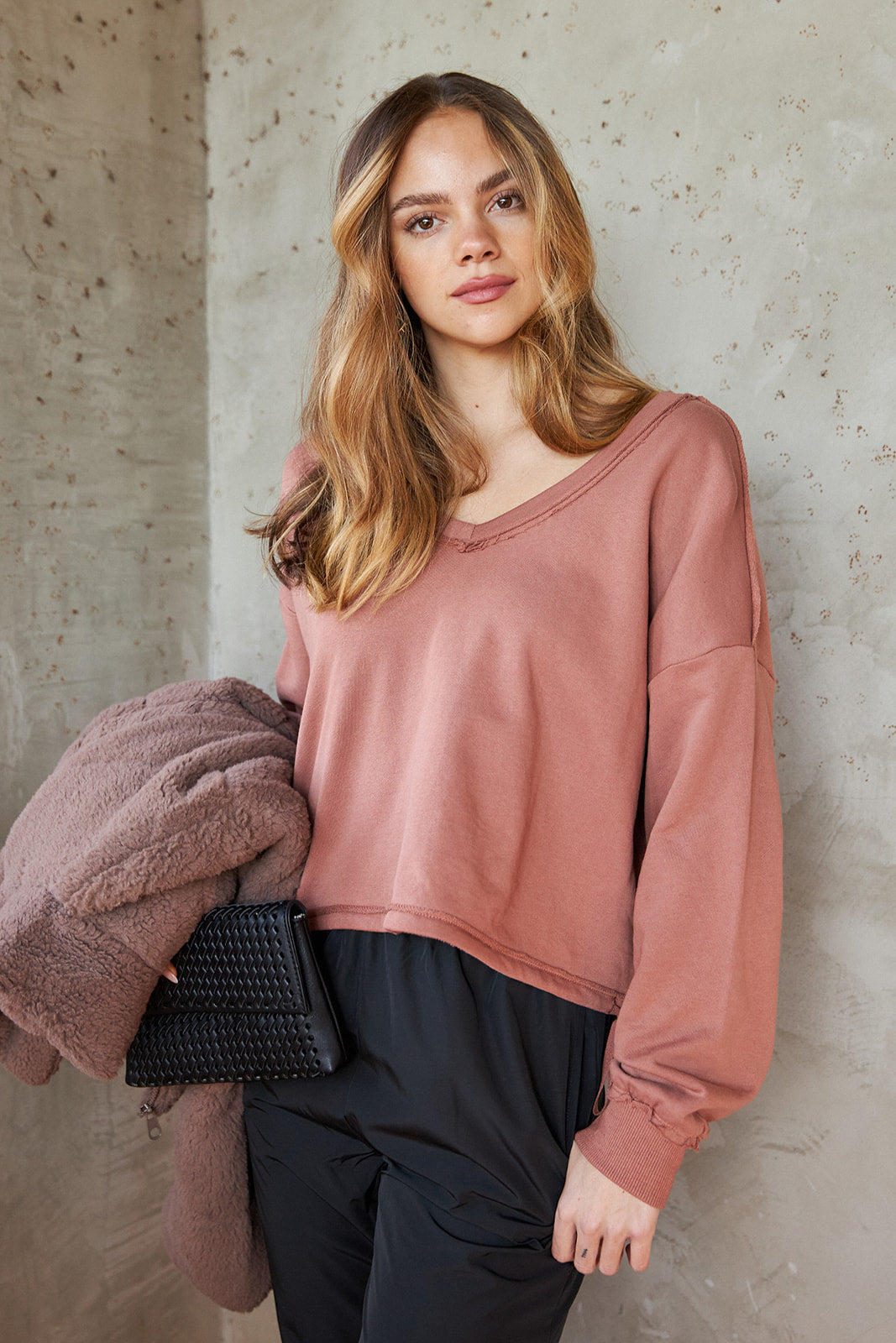 Adette Cinch Waist Sweater