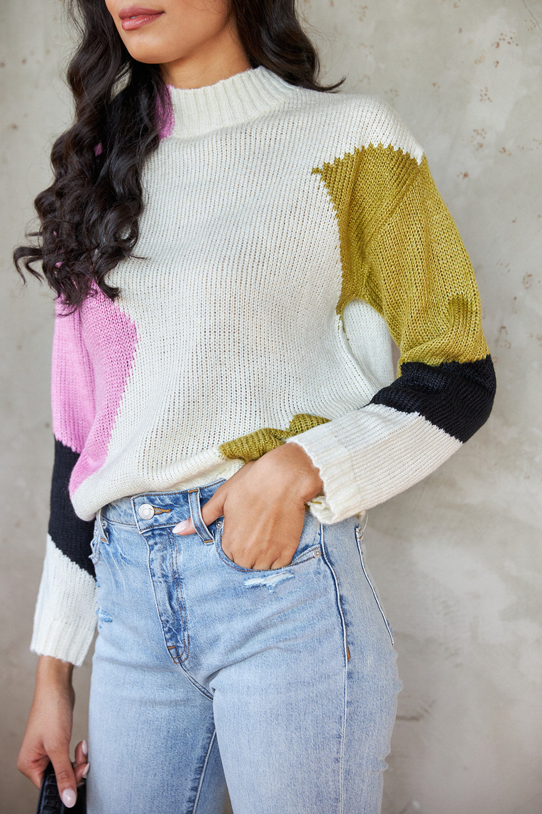 Kaelyn Multi Color Sweater