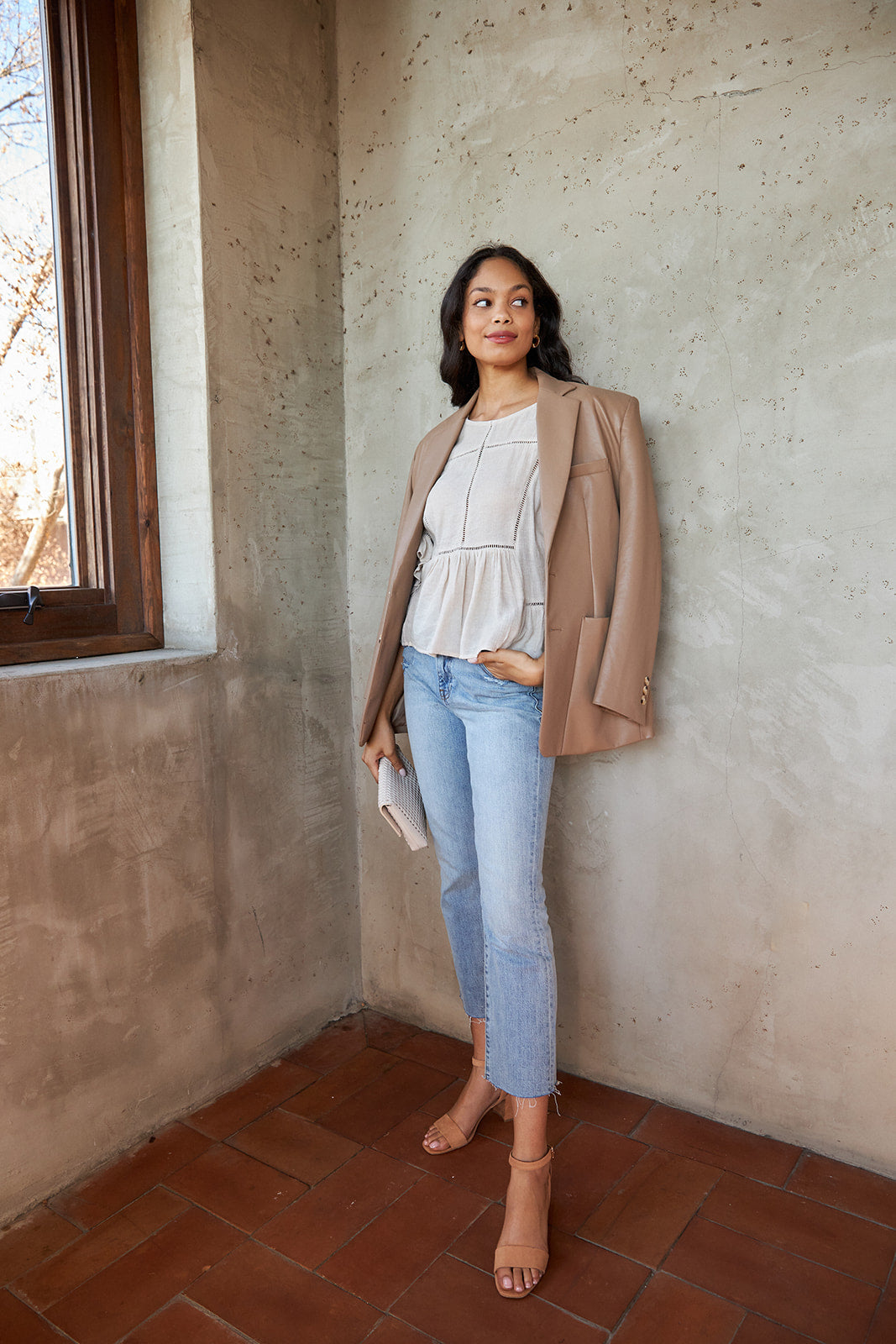 Celie Ruffle Detail Blouse
