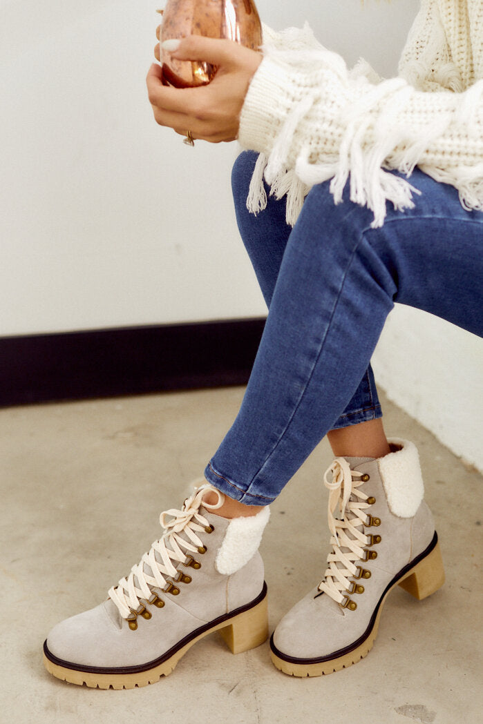 Monroe Shearling Bootie