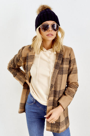 Darci Plaid Blazer