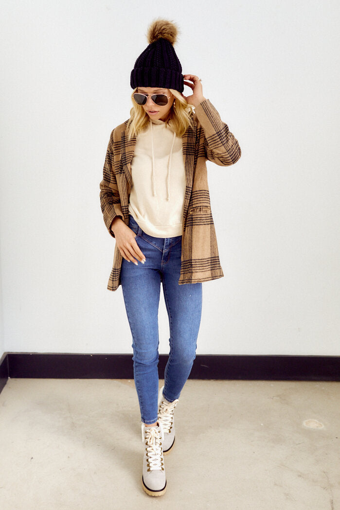 Darci Plaid Blazer