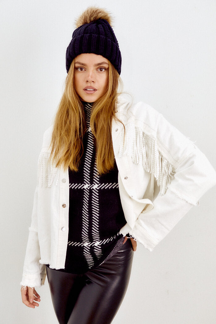 Alistar Fringe Detail Jacket