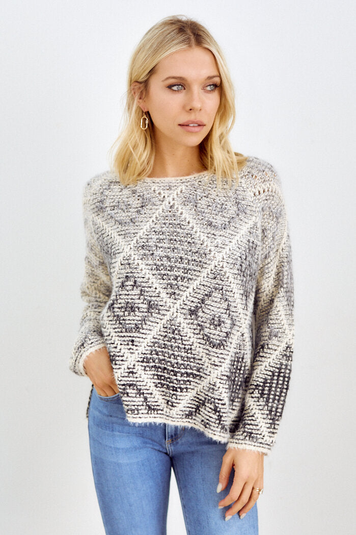Celia Printed Sweater