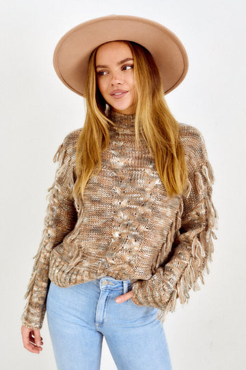 Kendall Fringe Sweater