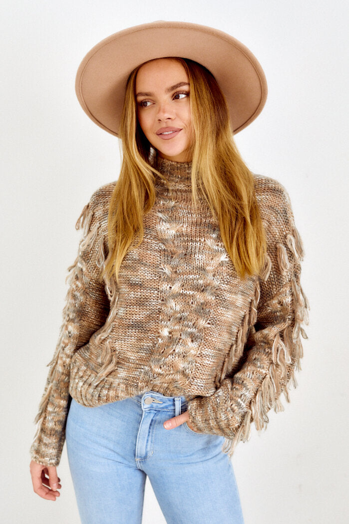 Kendall Fringe Sweater