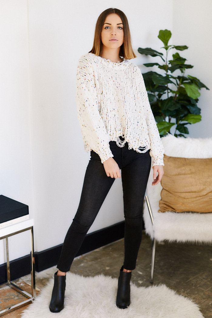 ADAIR MULTI COLORED SWEATER