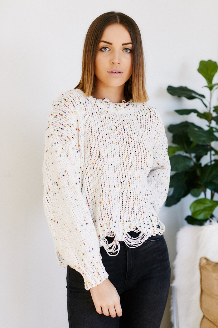ADAIR MULTI COLORED SWEATER