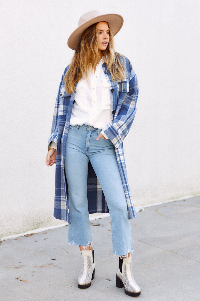 Lorene Plaid Jacket