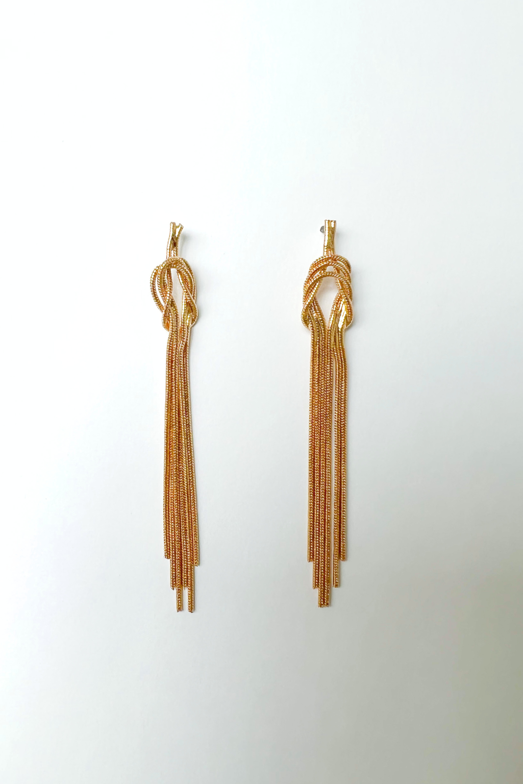 SALE - Clarissa Metal Chain Drop Earrings