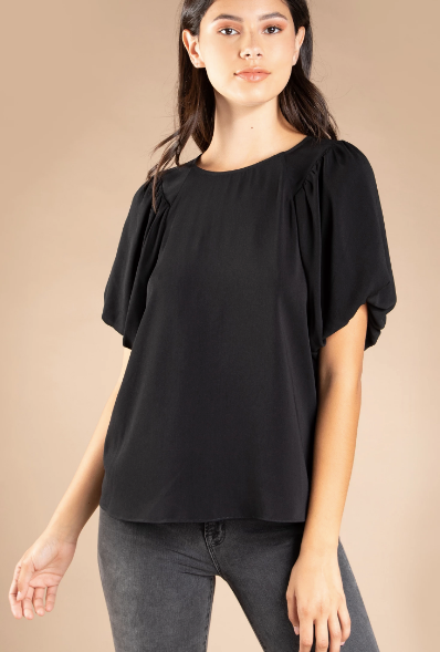 Perkins Puff Sleeve Blouse