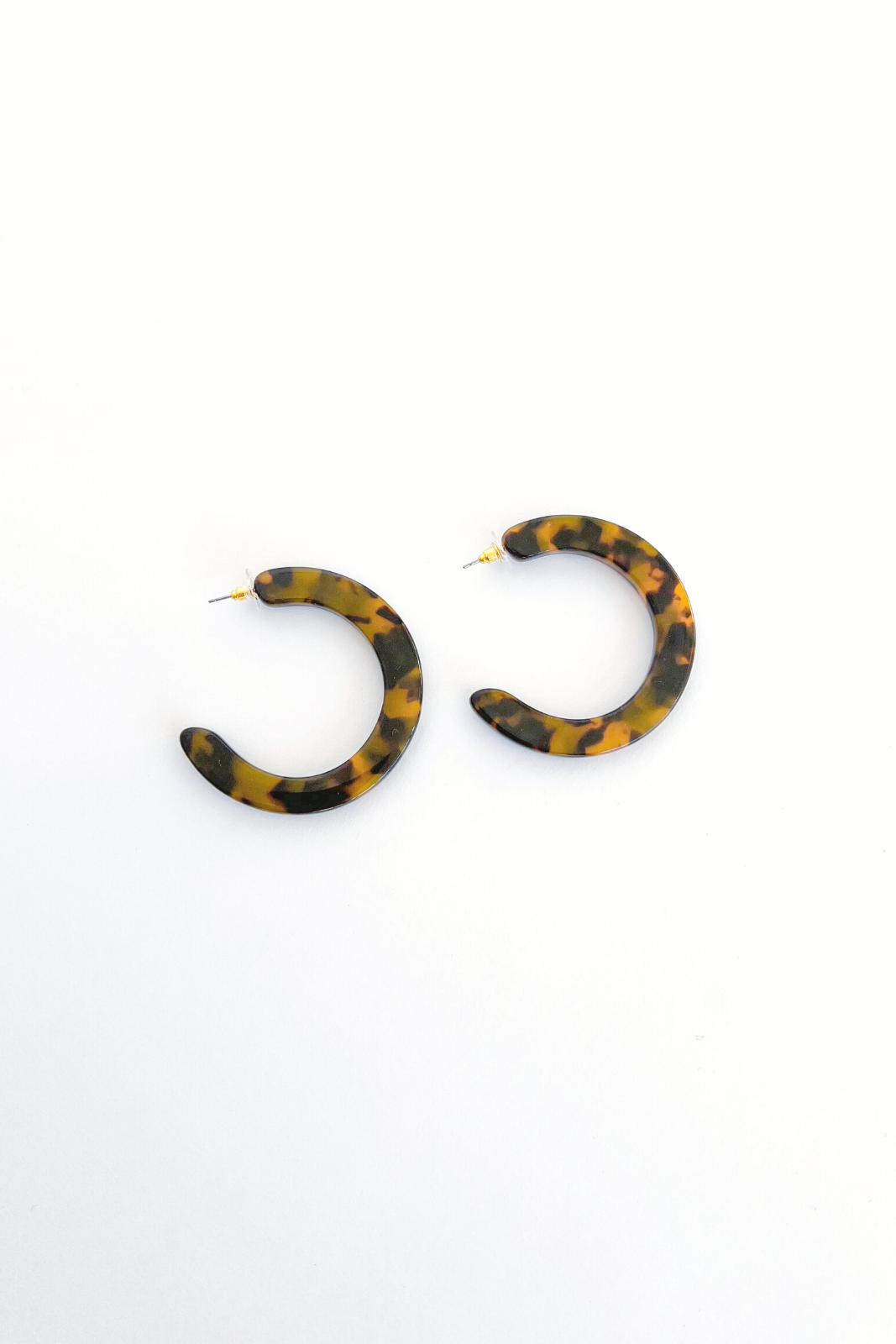 SALE - Kierra Flat Hoops