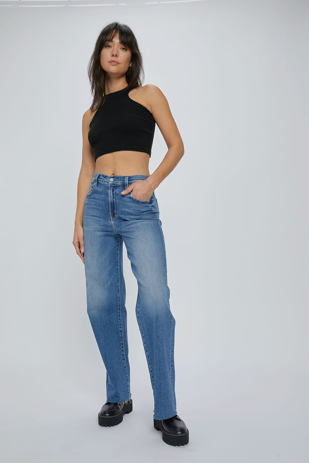 Logan High Waist Dad Jean