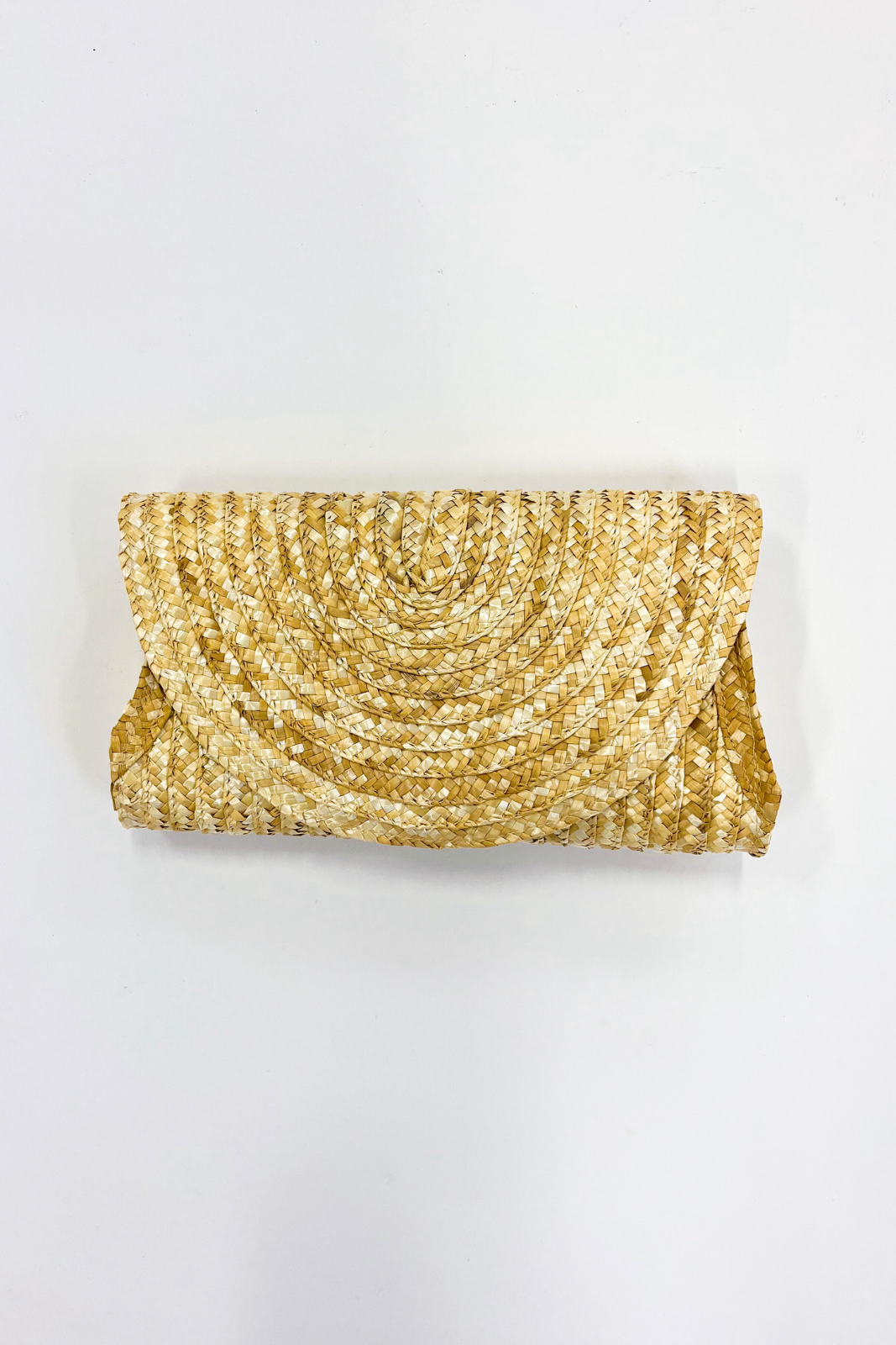 SALE - Zoe Chain Strap Rafia Clutch