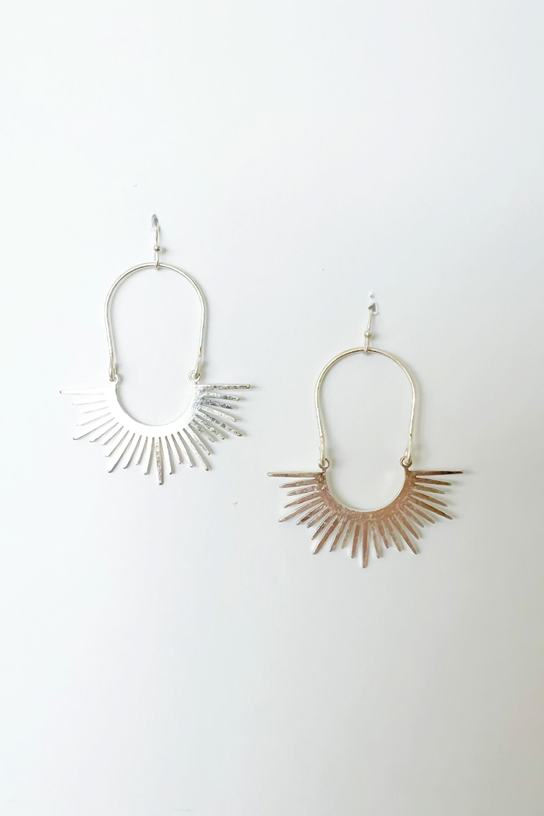 SALE - Florence Sunburst Dangle Earrings