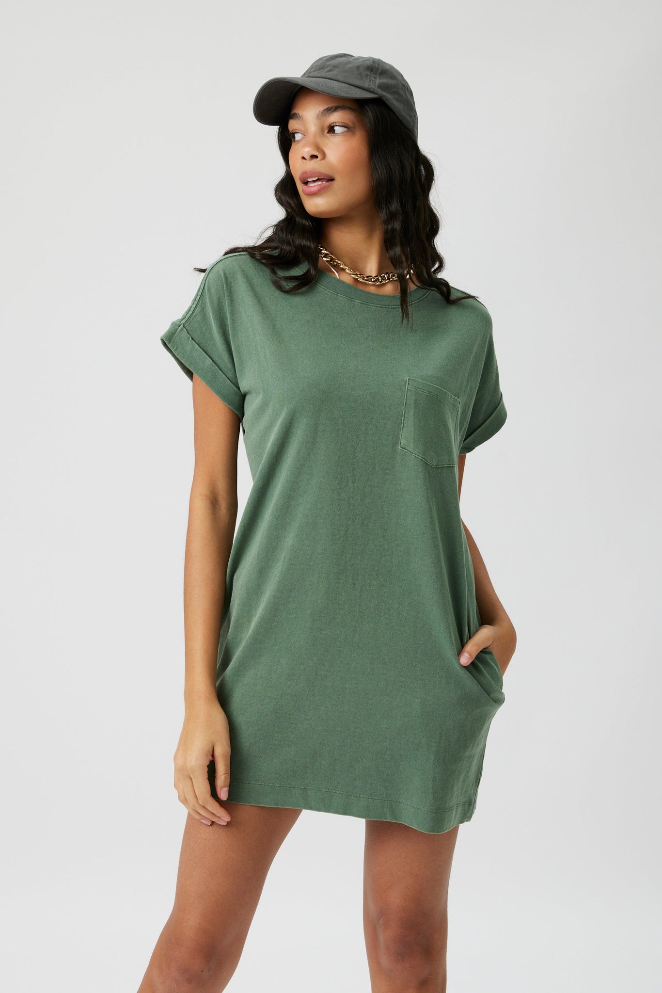 SALE - Caiden T-Shirt Mini Dress