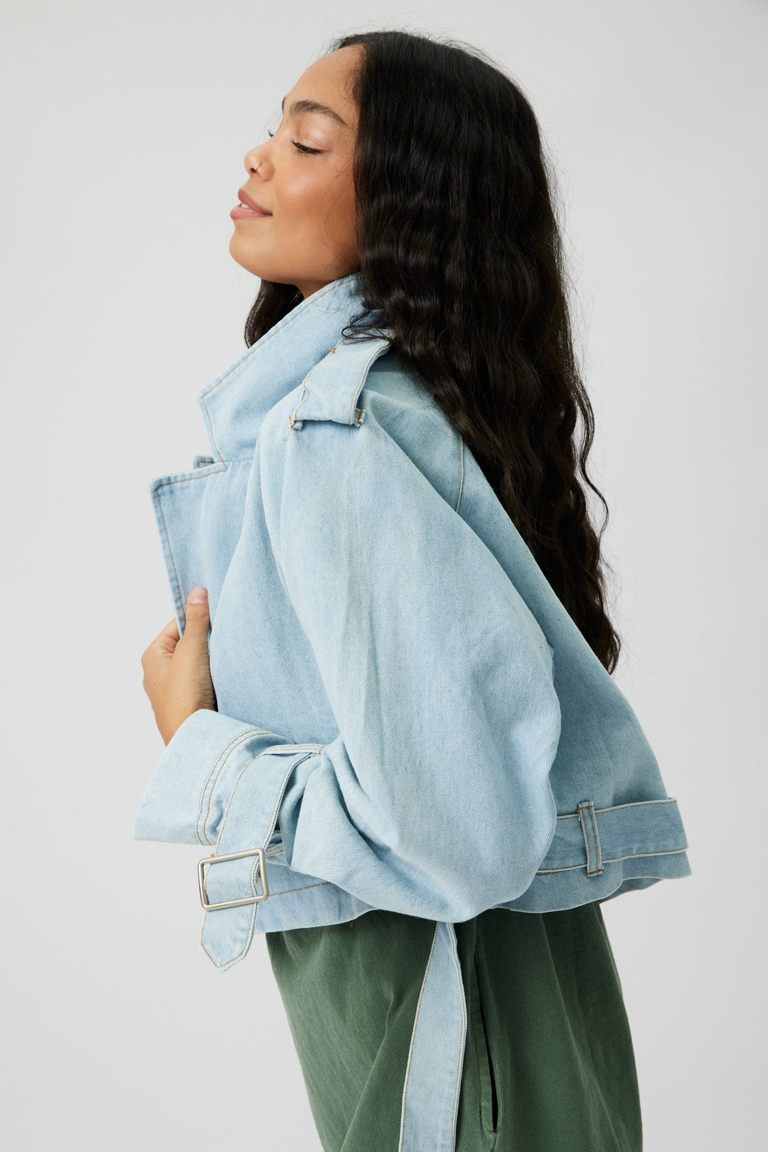 SALE - Conrad Denim Cropped Jacket