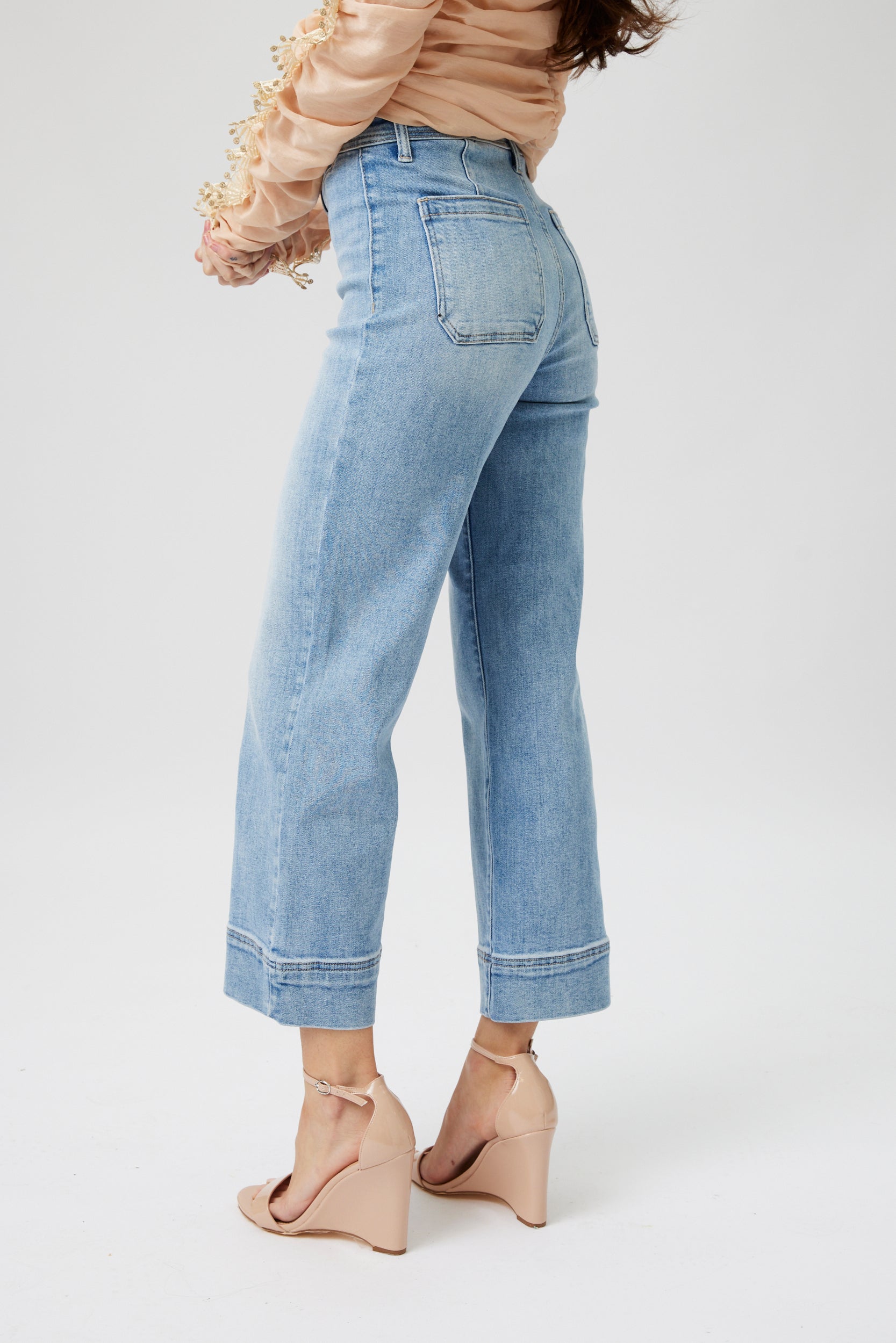 Murray Risen High Rise Wide Leg Jean