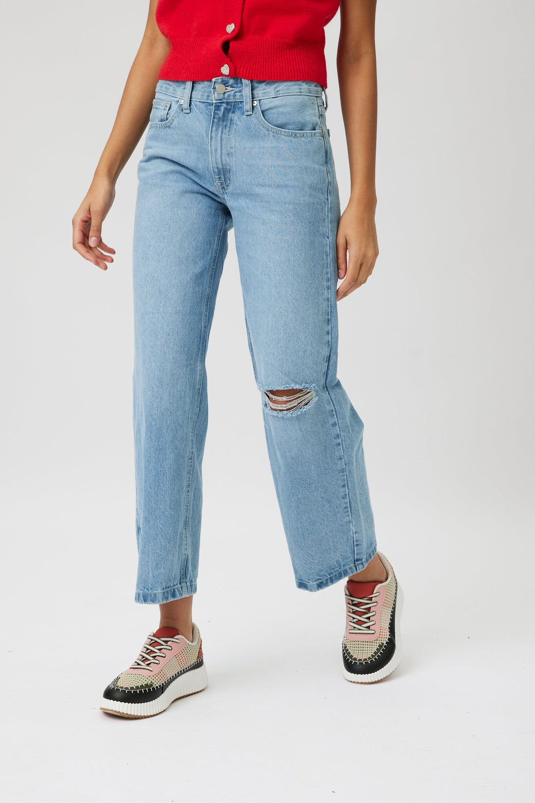 SALE - Dillon Mid Rise Skater Jean