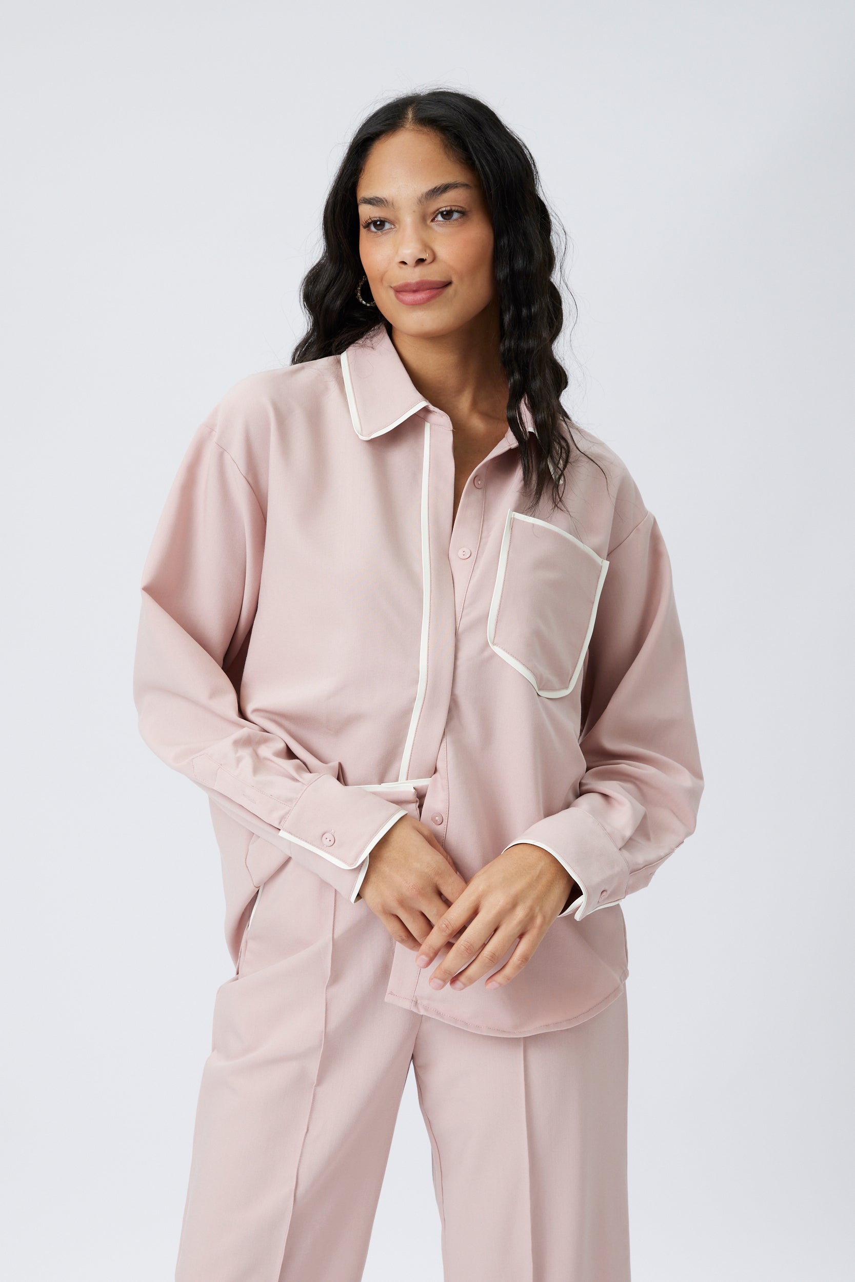 Jennie Long Sleeve Button Up