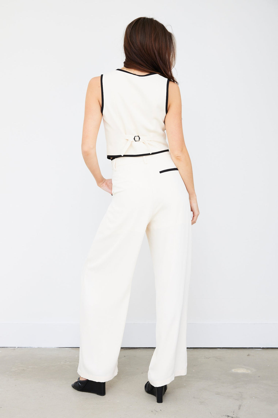 Phoenix Contrast Detail Pants