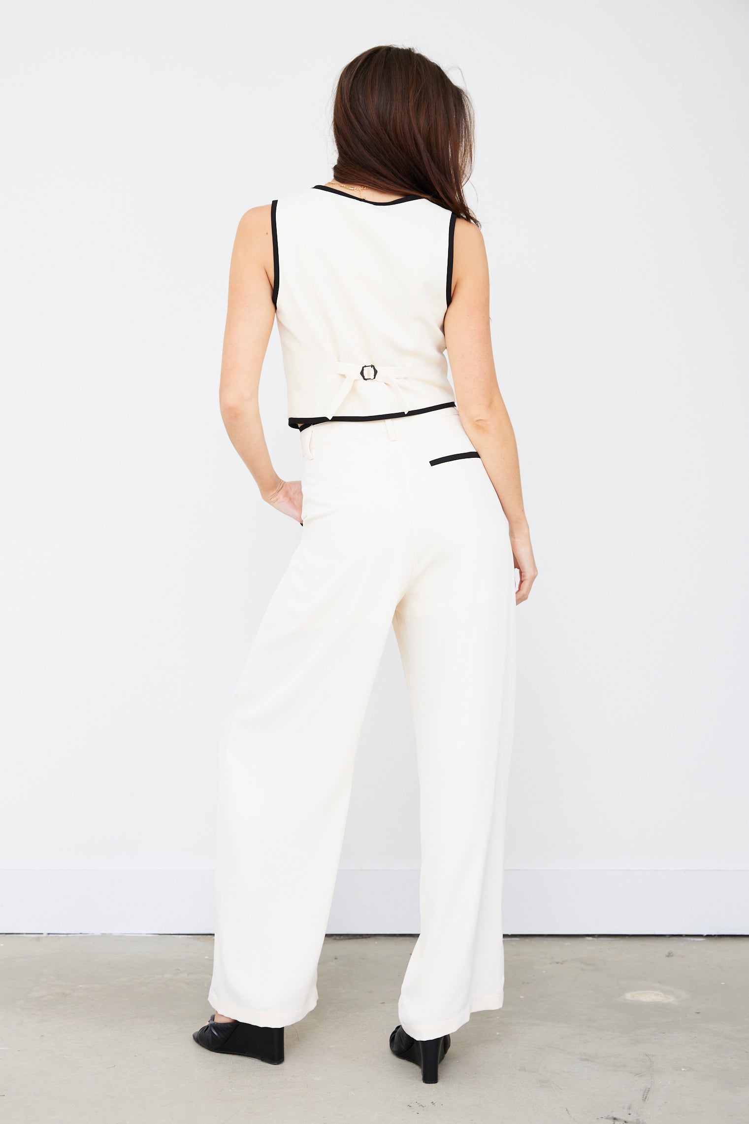 Phoenix Contrast Detail Pants