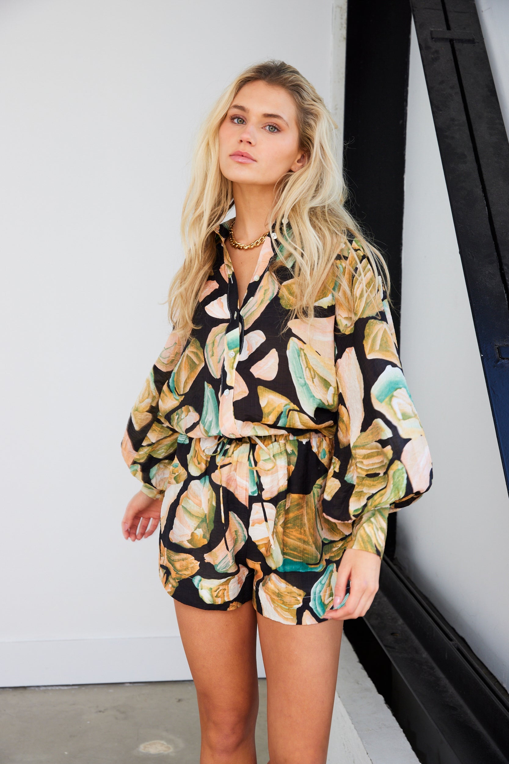 Morgan Printed Blouse