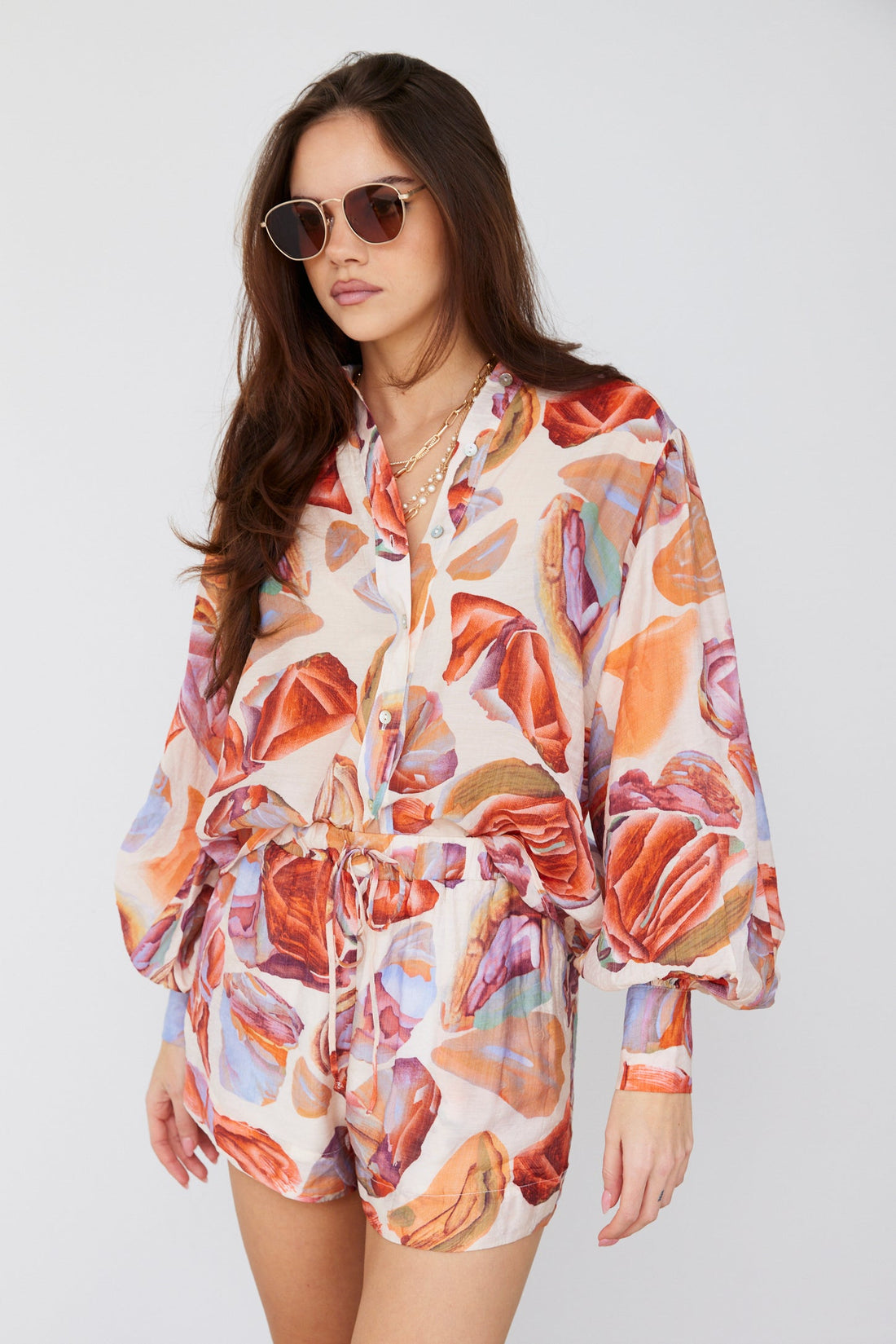 Morgan Printed Blouse