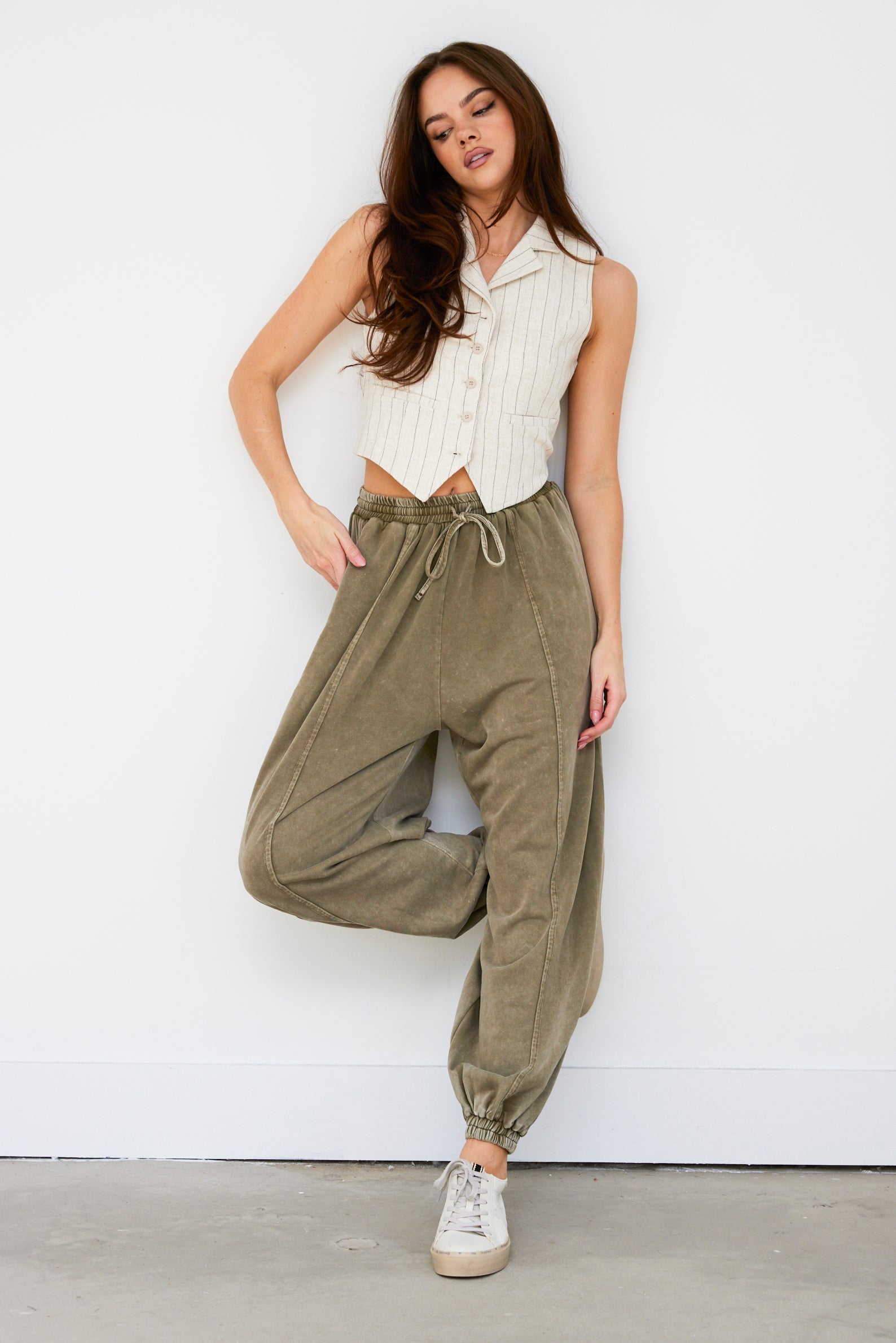 SALE - O'Brien Washed Drawstring Joggers