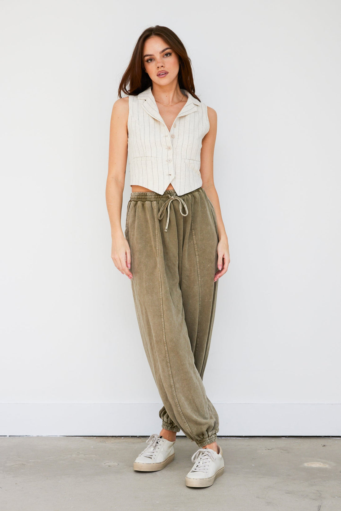 SALE - O'Brien Washed Drawstring Joggers
