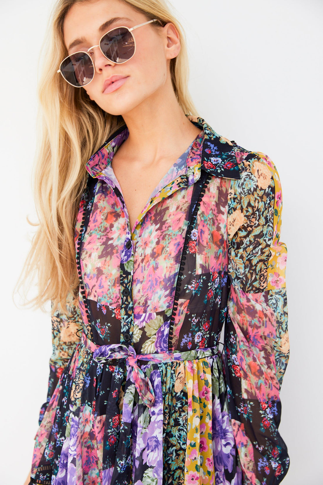 Cleo Floral Print Dress