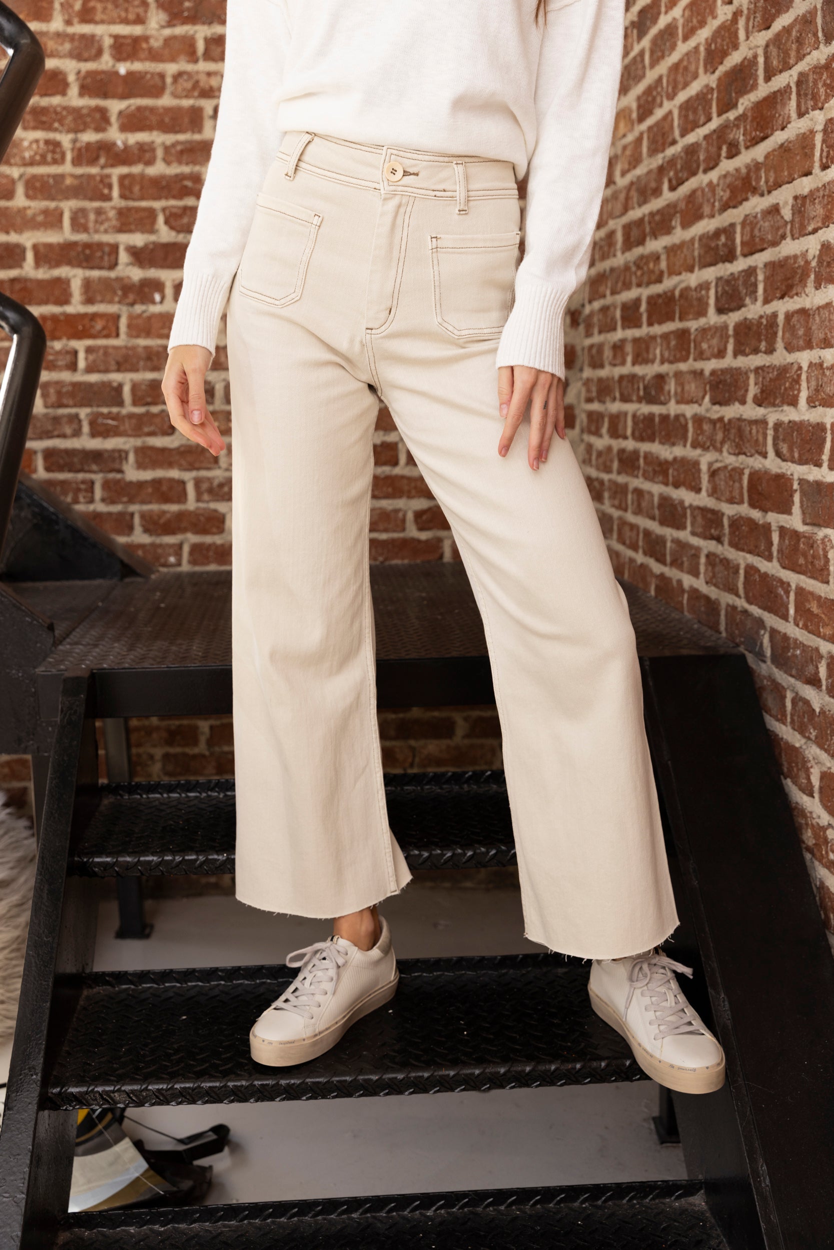 Anita Patch Pocket Straight Leg Pant