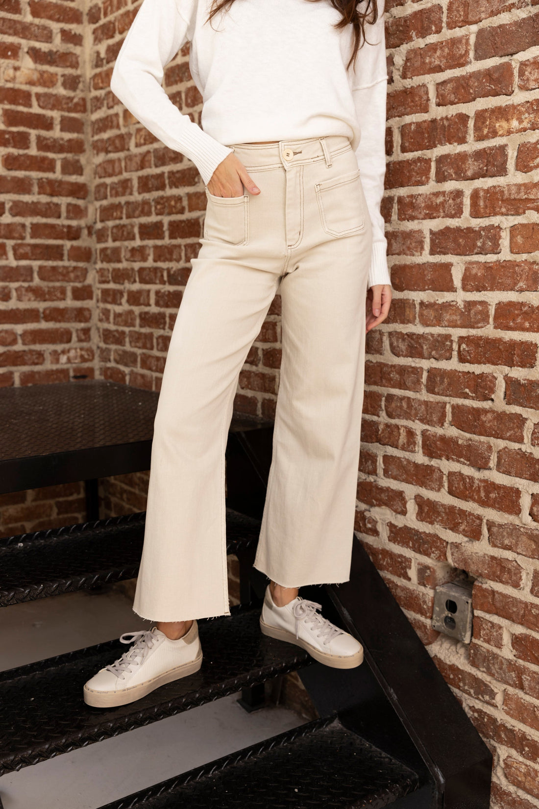 Anita Patch Pocket Straight Leg Pant