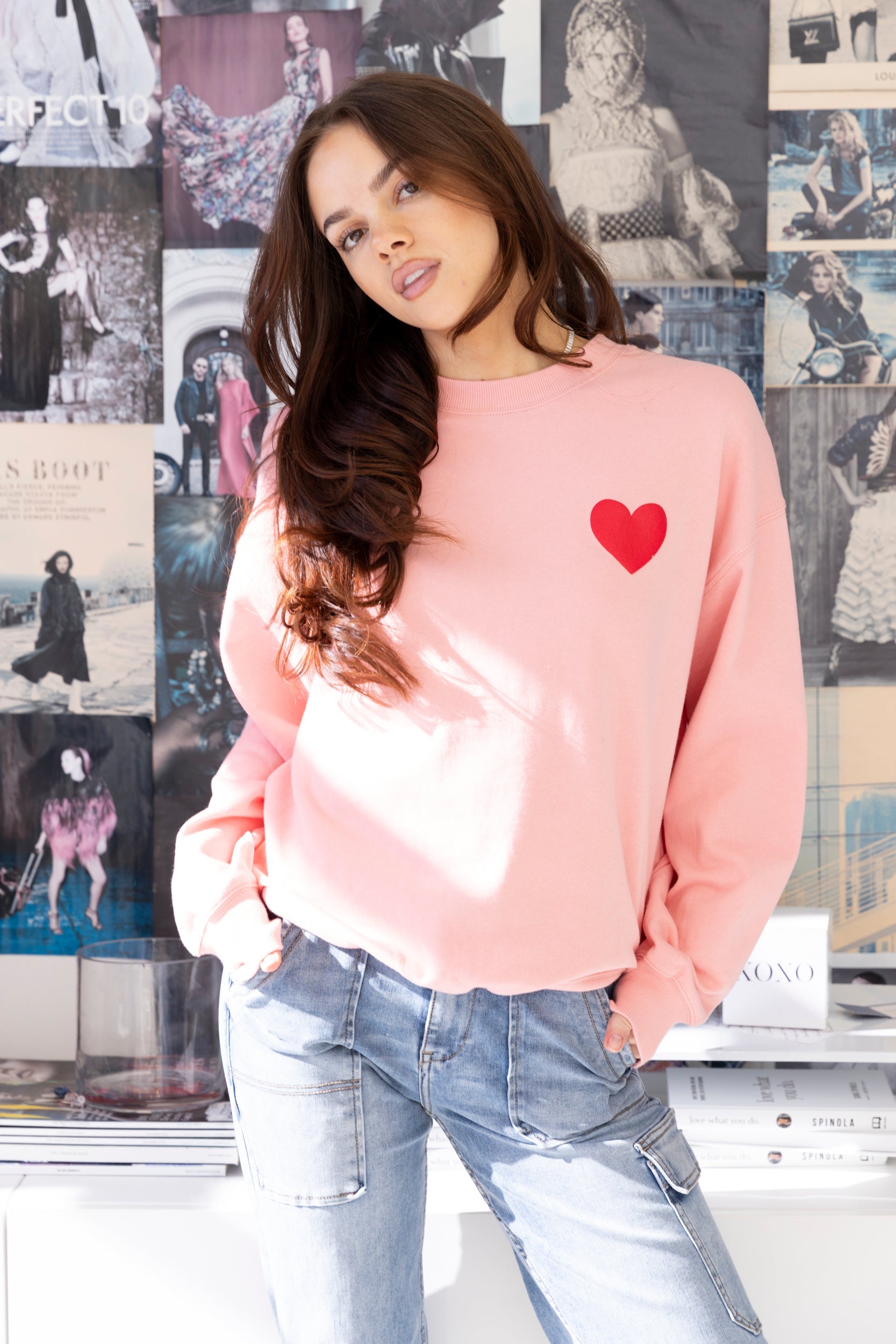 SALE - Love Sweetheart Graphic Sweatshirt