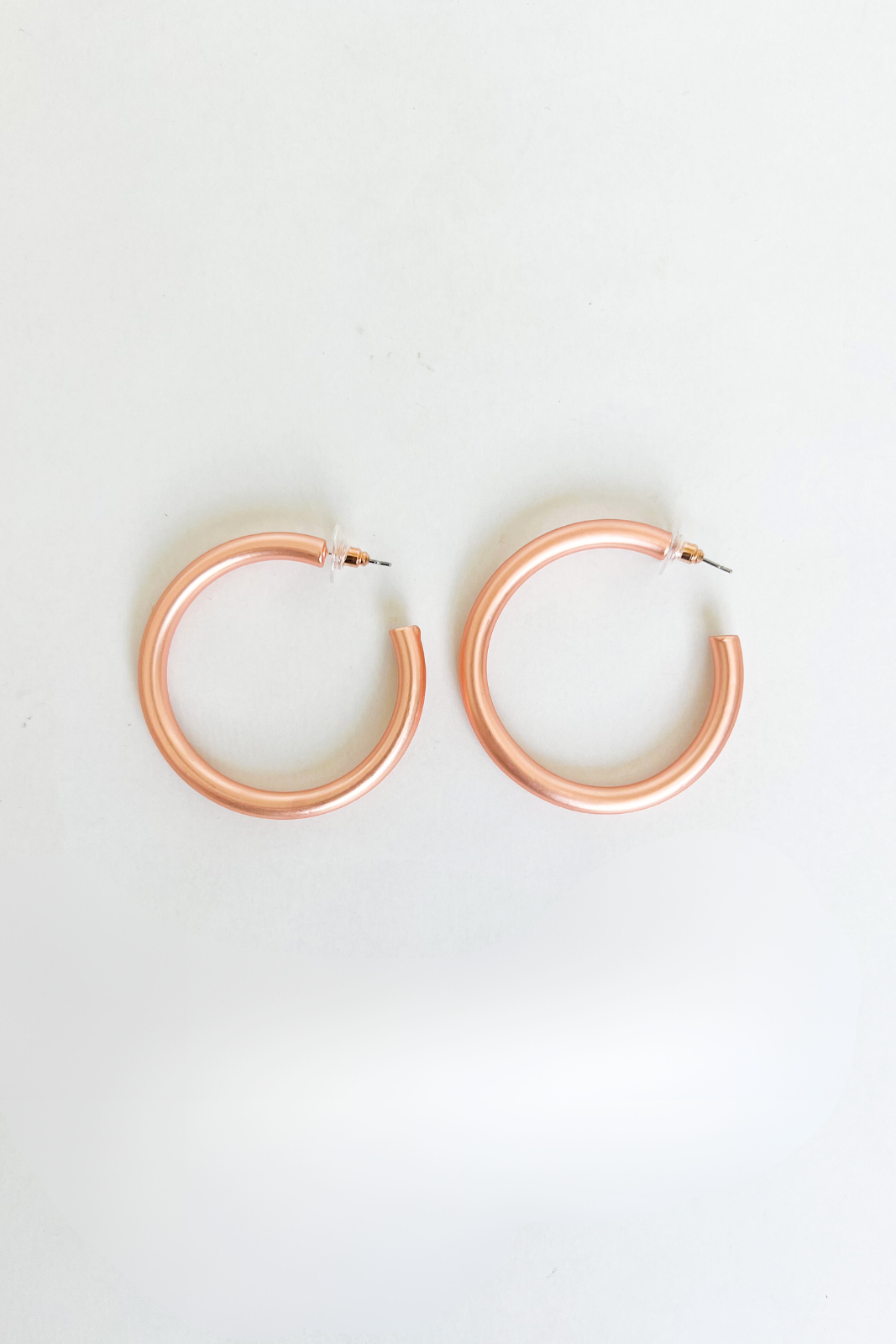 SALE - Talia Hollow Hoop Earrings