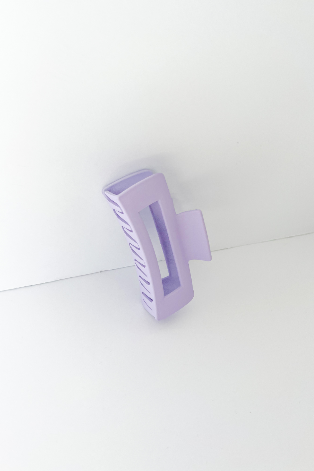 SALE - Cece Matte Rectangular Hair Claw