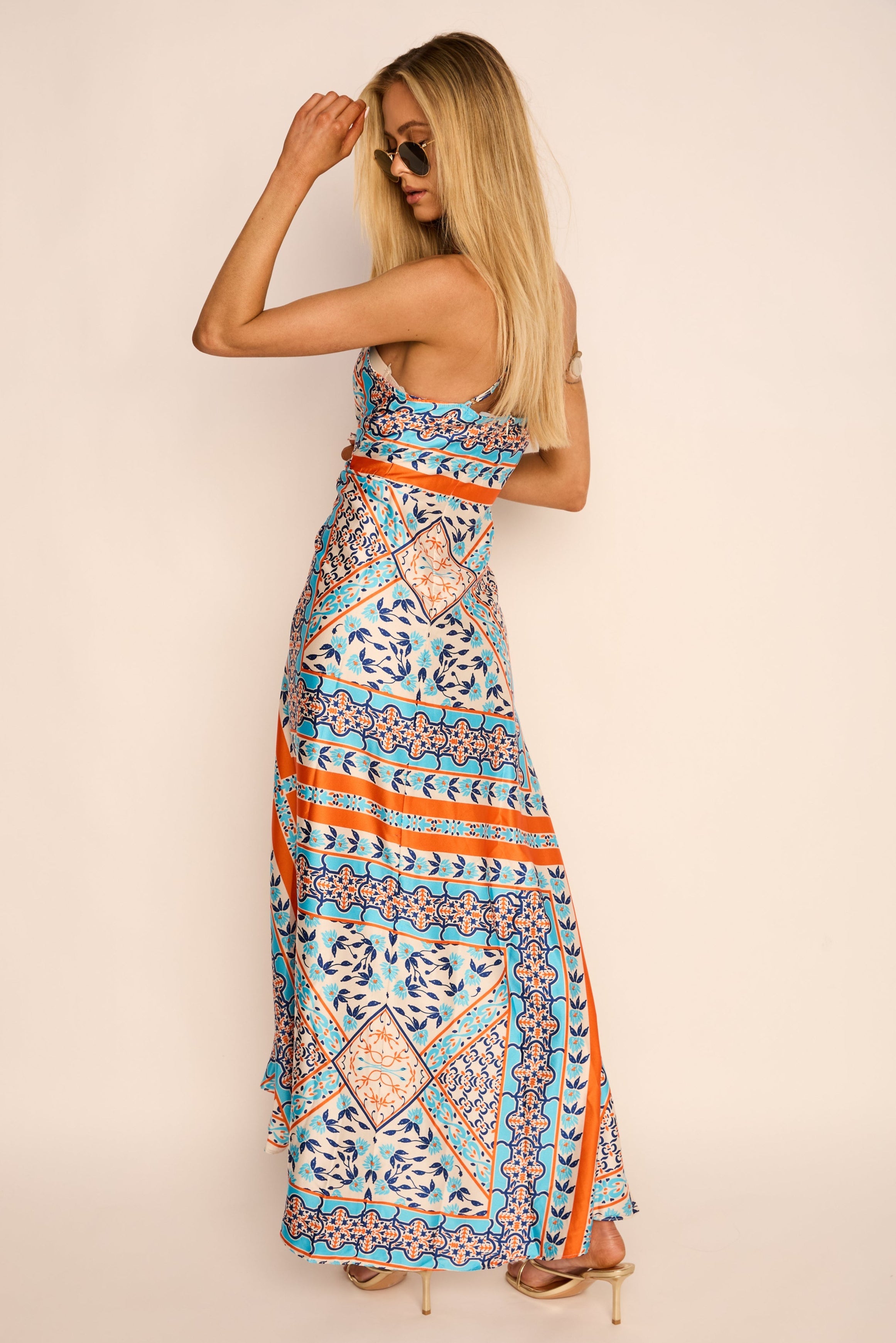 Abigail Halter Maxi Dress